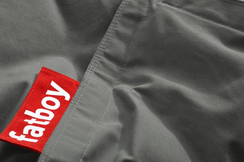 Fatboy Junior Soft Canvas Indoor Bean Bag | Made from 100% recycled polyester | Uniquely designed with children in mind | Durable, Tear & Wear resistant fabric | 100 x 130 cm - Charcoal Grey - Image 4